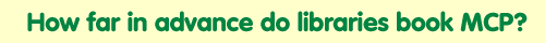 Graphic - animated banner gif reminding visitors they can book up to 2008 right now.