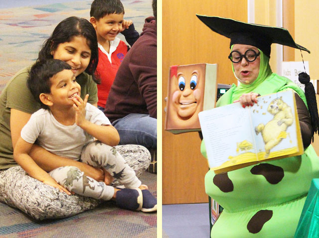THE Bookworm visits Valley Ranch Public Library