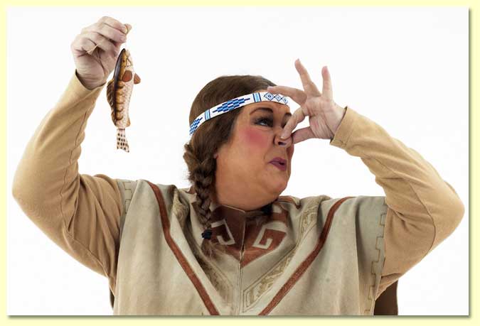 Photo of Singing Bird the Native American.