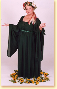 Photo of the Mother Nature Character.